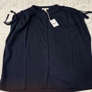 Navy Blue Women's Top by Splendid size Small NWT